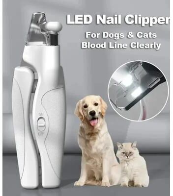 Uplift Picks LED Pet Nail Clipper For Dogs And Cats Safe Multifunction Nail Trimmer With Light LED Pet Nail Clipper For Dogs And Cats Safe Multifunction Nail Trimmer With Light