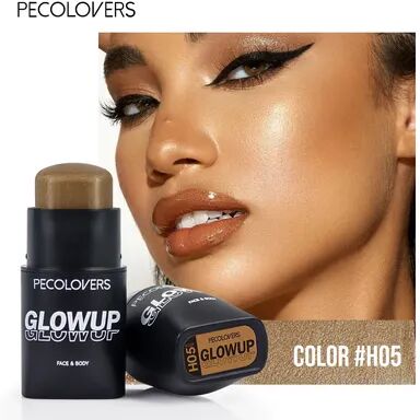 Top Demand Picks Long Lasting Natural 3D Face Bronzers, Waterproof Highlighter Stick Blush, Brightening Contour Concealer Makeup Cosmetic h05