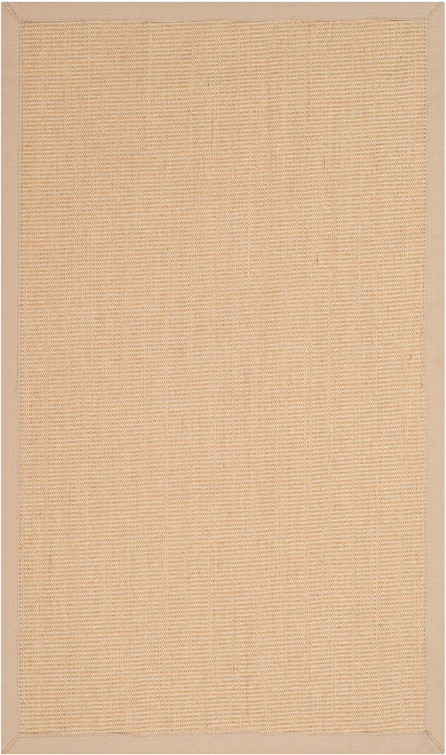 Ebern Designs Roeidi Jute / Sisal Area Rug Beige Rectangle 91 x 152 cm