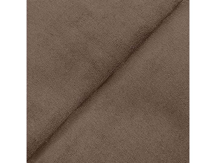 DESHOME Alessia 15 Meter - Stoff Meterware aus wasserabweisendem Mikrofaser, Stoffe für Sofa, Kissen, Möbelstücke, Stühle Beziehen Grau braun