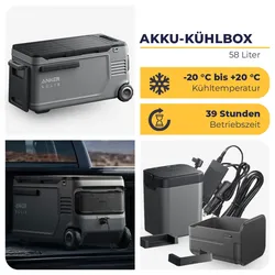 Anker SOLIX EverFrost 2 Akku-Kühlbox 58 Liter