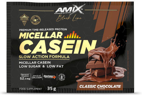 Amix amix unidosis black micellar casein 35 gr vainilla