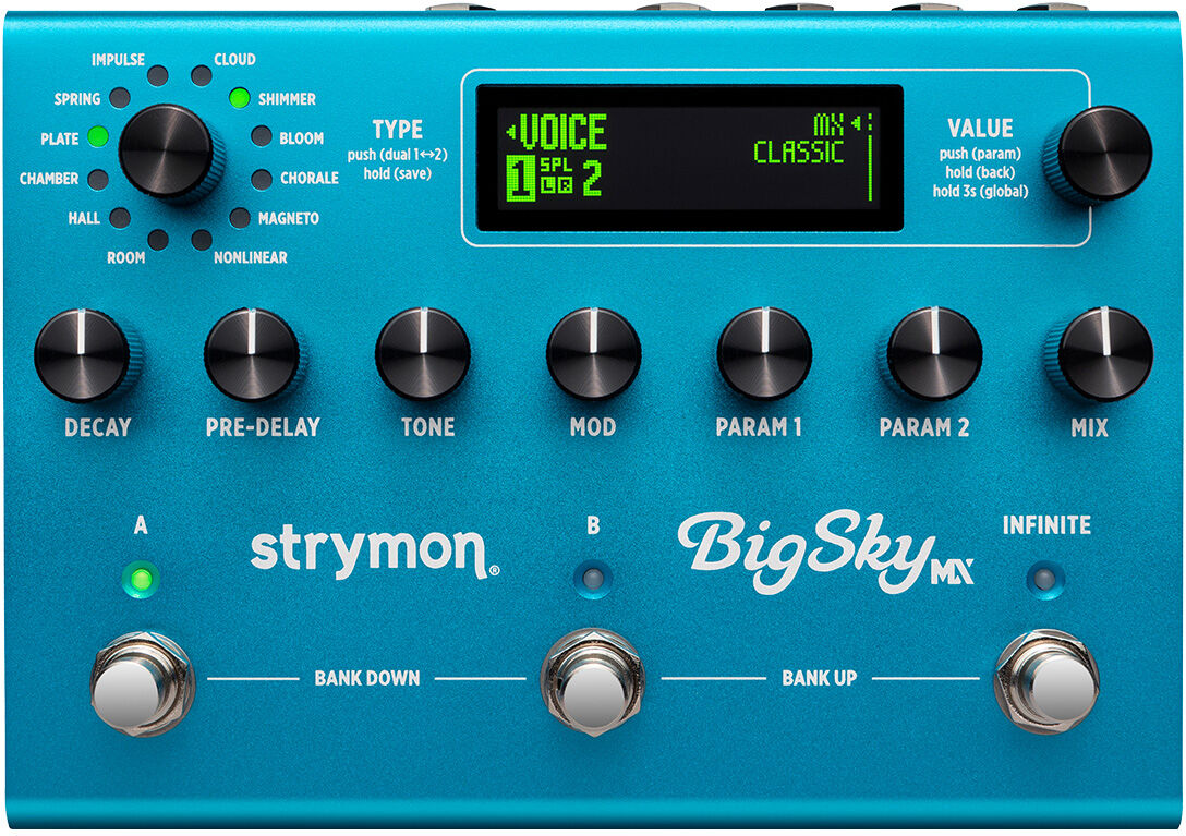 Strymon Big Sky MX Dual Engine Reverb