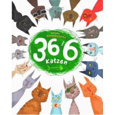 36 und 6 Katzen, Gebundene Ausgabe von Halyna Wdowytschenko, Mauke, 978-3-948259-22-8
