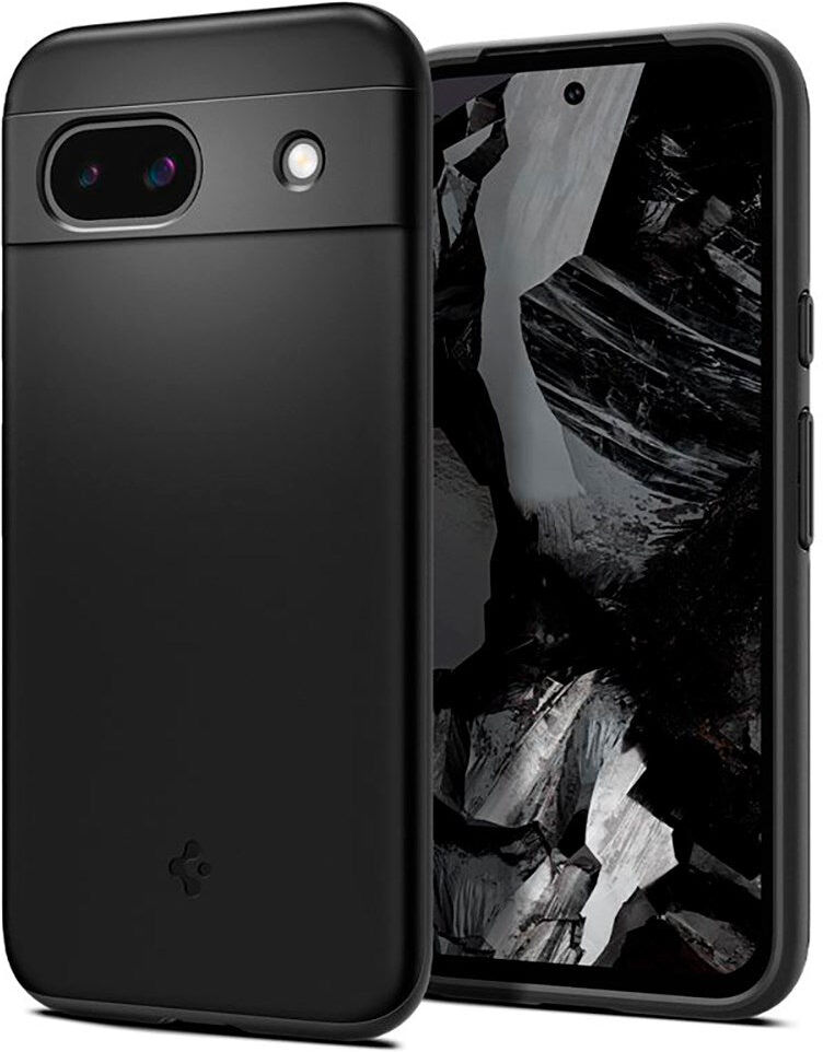 Google Pixel 8a Spigen Thin Fit Bagside Cover - Sort