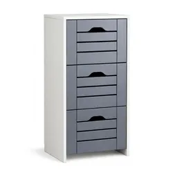 Midischrank Flonali Weiß/Anthrazit