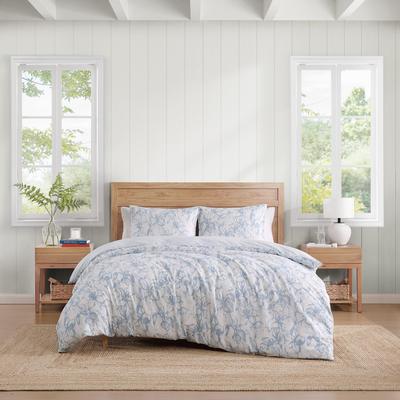 Tommy Hilfiger Ethereal Floral Cotton Blue Duvet Cover Set