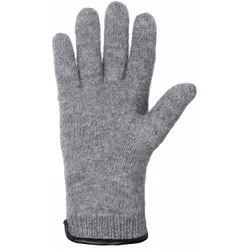 Wollwalk-Handschuhe - Größe 7 silbergrau