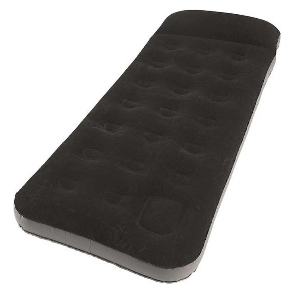 Outwell Ausgezeichnete Einzelschlafmatte, Flock, Schwarz und Grau (400049)