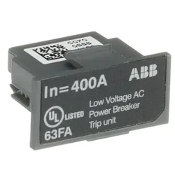 ABB Rating Plug 400 E1.2..E6.2 (Black) Bemessungsstrommodul