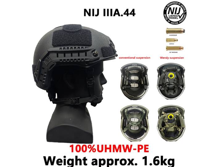 Casque tactique FAST en Kevlar de haute qualité, casque tactique FAST Wendy avec coussinets flottants suspendus, casque tactique pour la chasse en plein air