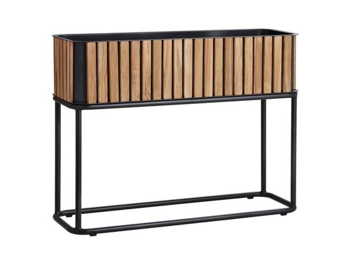 Cane-Line Combine Pflanzgefäß 83x62x28cm Teak/Aluminium