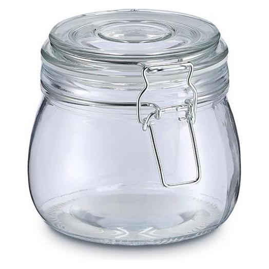 Zeller Present Vorratsglas mit Bügelverschluss (0.50 l) (19990)
