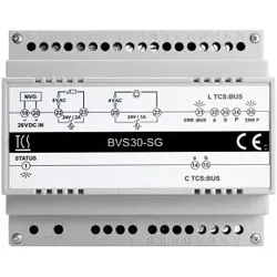 TCS BVS30-SG Versorgungs- und Steuergerät für Unteranlagen an 1 Strang, Hutschiene 6 TE BVS30SG