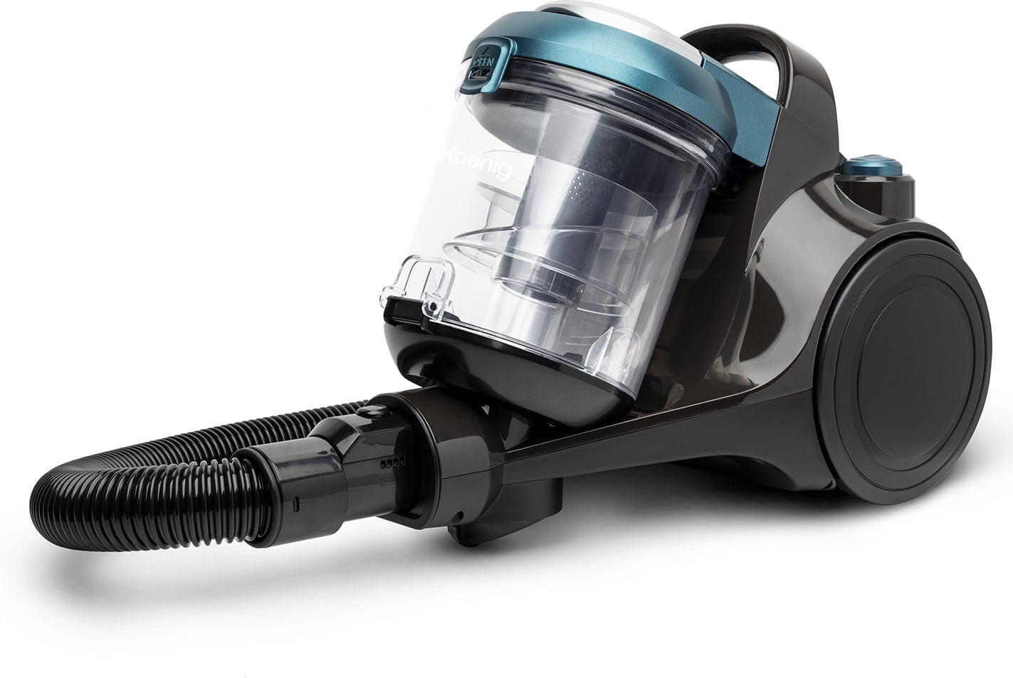 H.KoeNIG STC62 Bagless Canister Vacuum Cleaner - 850 W - 2.5 L - Class A