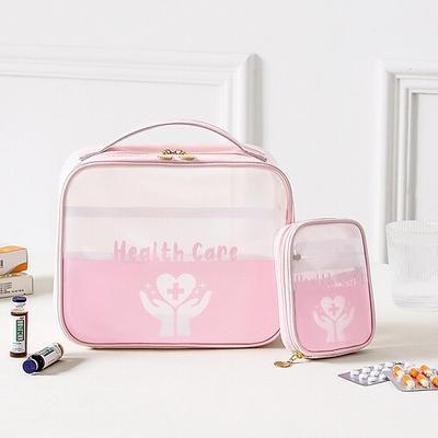 Medikamenten-Aufbewahrungsbox-Set, tragbares kompaktes Erste-Hilfe-Set für unterwegs, medizinische Organizer-Tasche für Medikamente Essentials, kleine Notfalltasche für unterwegs