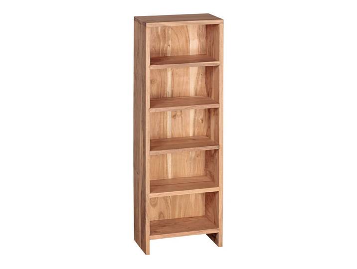 furnicato Standregal CD Regal Echtholz 90x30x17 cm Echtholz, 1-tlg., Handgefertigtes Musikregal mit Platz für ca. 100 CDs im Wohnzimmer