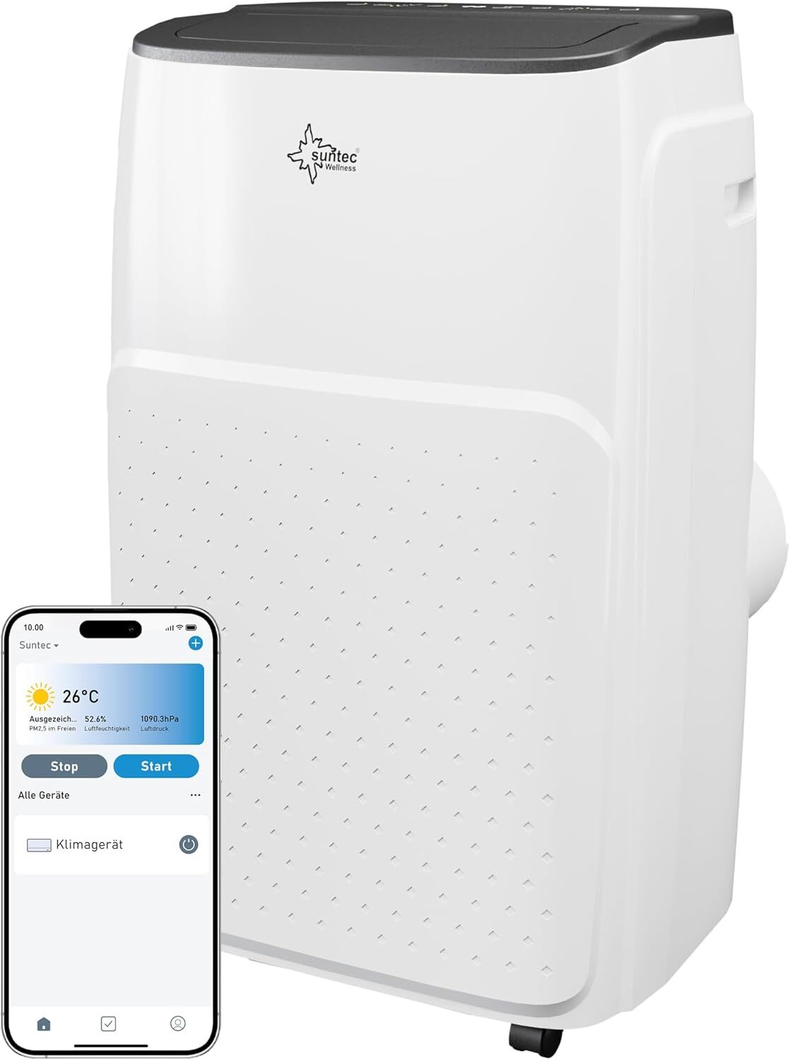 COOLFIXX Klimagerät 12000 BTU mit APP