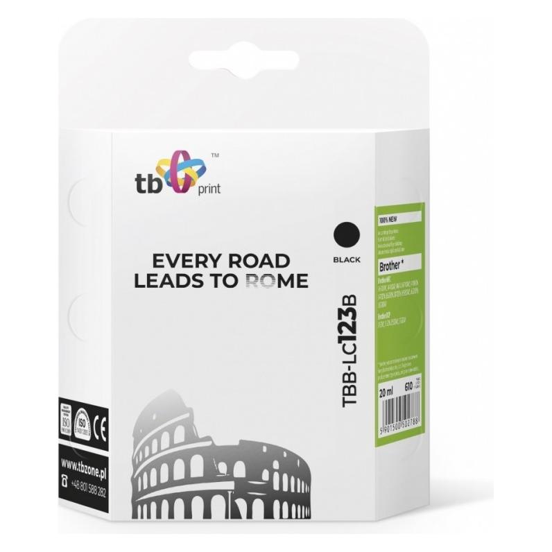 Print Tusz do Brother LC123 TBB-LC123B BK (BK) (TBB-LC123B)