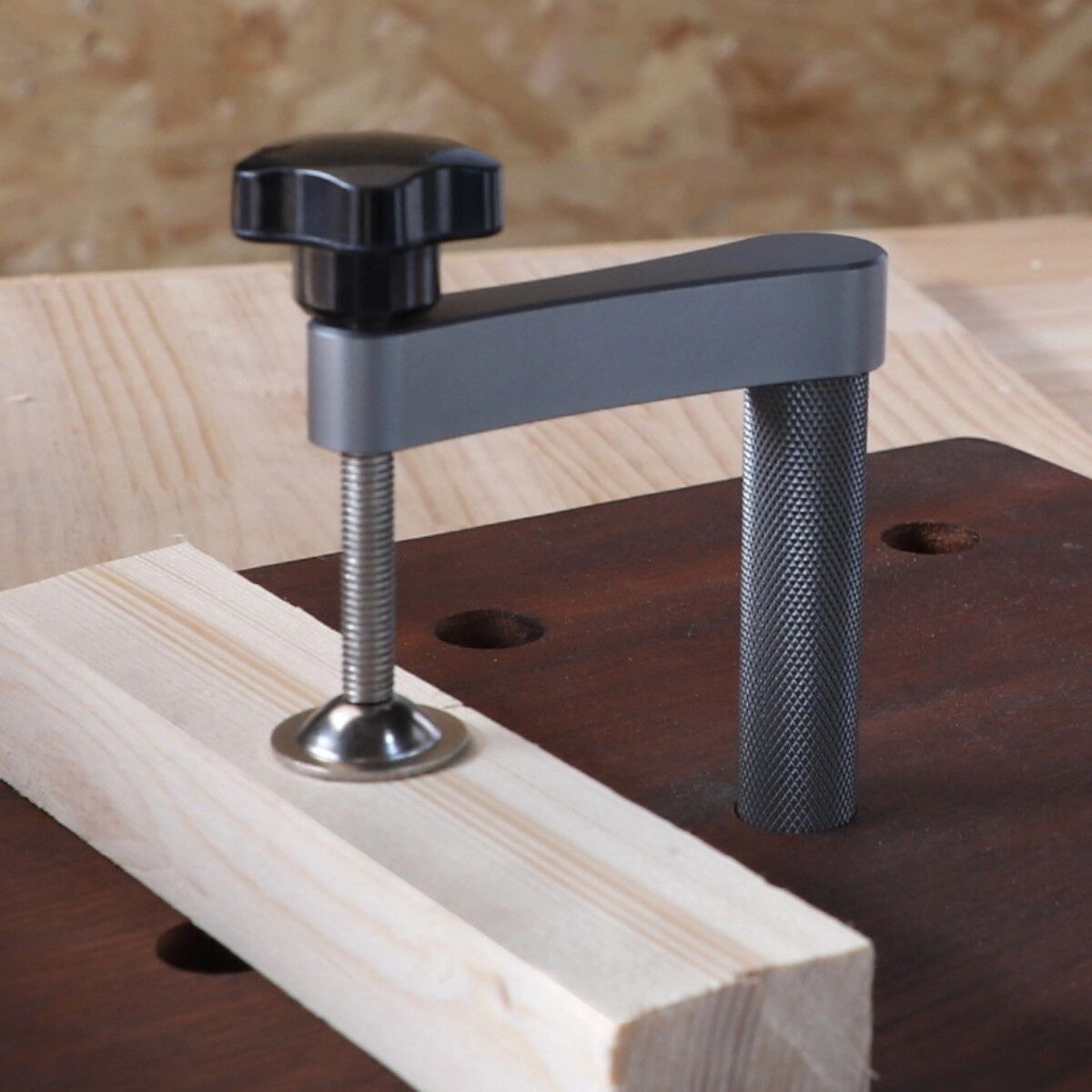 INF 19mm Aluminium-Holzbearbeitungszwinge mit 29mm Druckauflage