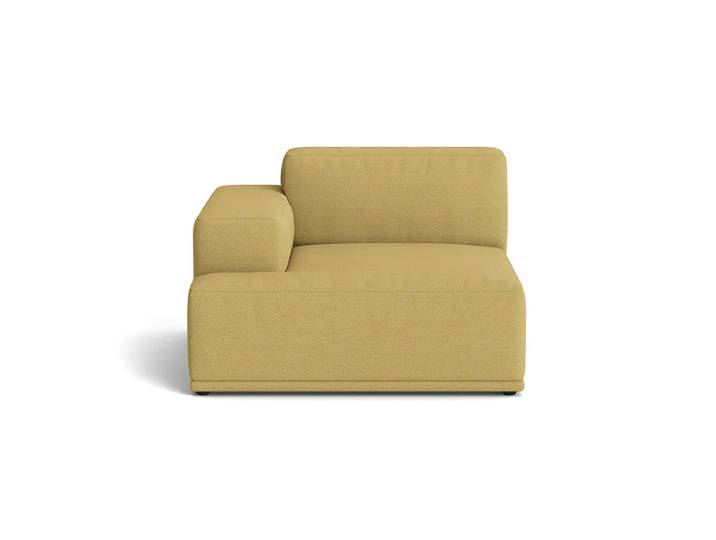 Muuto Connect soft modul Hallingdal 65 nº 407 jaune Accoudoir gauche (A)