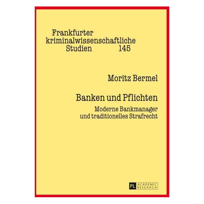 Umbreit Bermel:Banken und Pflichten (Deutsch, Hardcover, Moritz Bermel) (67837676)