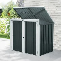 HOME DELUXE Mülltonnenbox BASURA M - 2x 240L