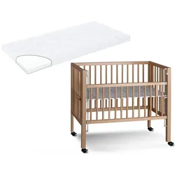 Tissi, Beistellbett, Anstellbett / Beistellbett Sophie inkl. Matratze (40 x 90 cm)
