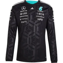 adidas Mercedes-AMG Petronas Formel 1 Team Fahrer langarm Trikot Herren KF0148 - black M
