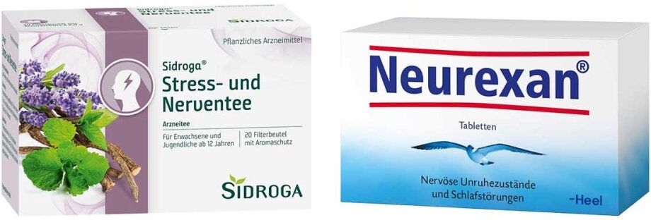 Sidroga Stress- und Nerventee + Neurexan Tabletten