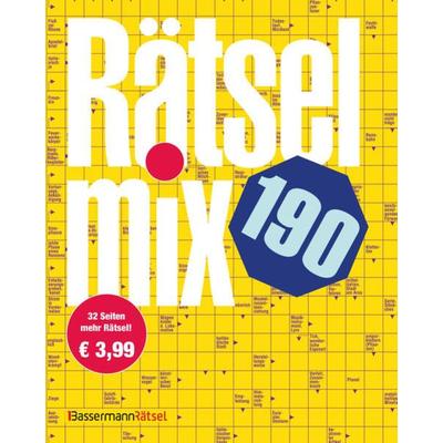 Rätselmix 190, Taschenbuch von Eberhard Krüger, Bassermann, 978-3-8094-4851-8
