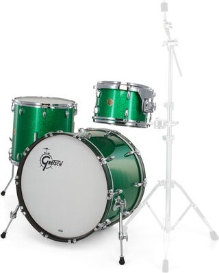 Gretsch Drums USA Custom 22 Green Sparkle Green Sparkle
