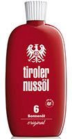 Tiroler Nussöl orig.Sonnenöl wasserfest LSF 6 150 ml Öl