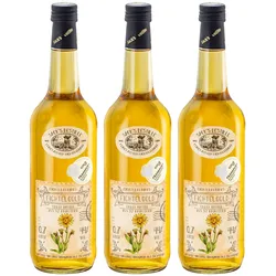 Sack ́s Destille Fichtelgold 44 % vol  0,7 Liter, 3er Pack