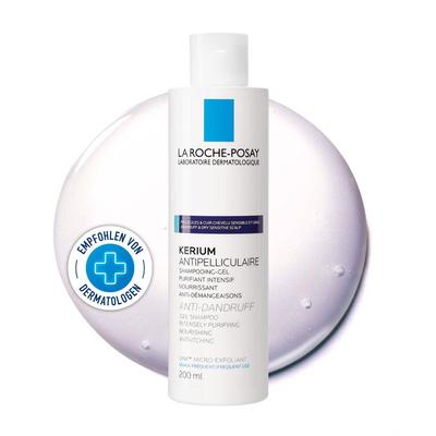 Roche-Posay Kerium fettige Haut Gelshampoo 200 ml Shampoo