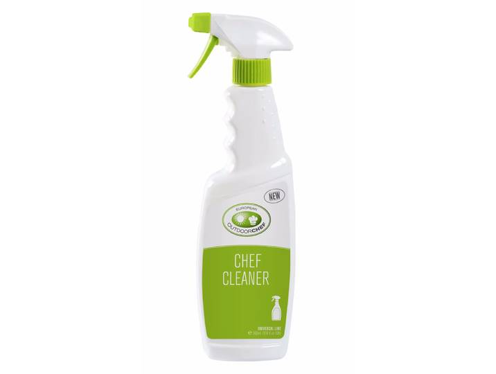 OUTDOORCHEF Barbecue Cleaner Grillreiniger – Grillbürste/Grillreiniger – weiss
