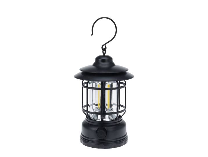 Campinglampe COB 11.5 x 17.8 cm schwarz