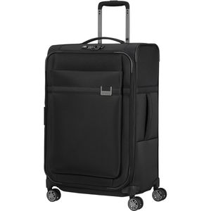 Samsonite Koffer Airea Spinner exp. schwarz, Weichschale, 4 Rollen, 73,5 Liter, 43 x 67 x 26cm