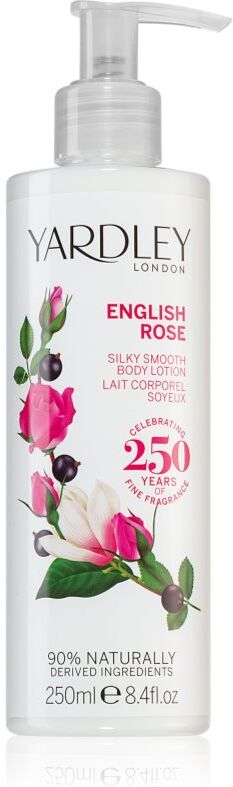 Yardley English Rose lait corporel adoucissant 250 ml