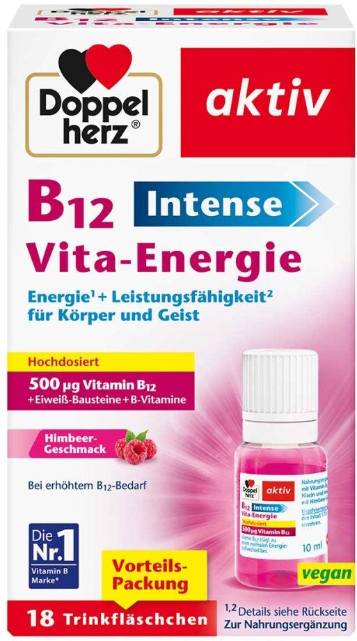 Doppelherz B12 Intense Vita-Energie - Trinkampullen 18stk