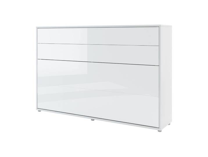 SCHRANKBETT Bed-Concept BC-05 120x200 mit weißer LED Beleuchtung