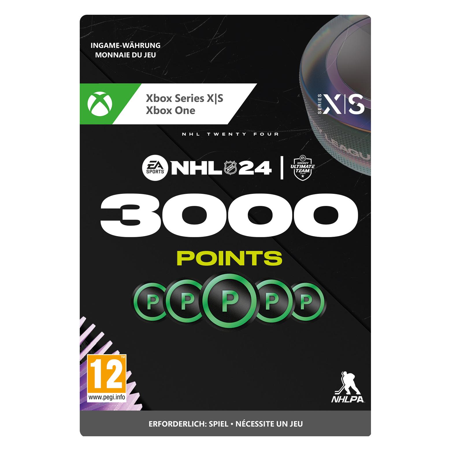 Microsoft Xbox NHL 24 3000 NHL POINTS Download Code (7F6-00788)