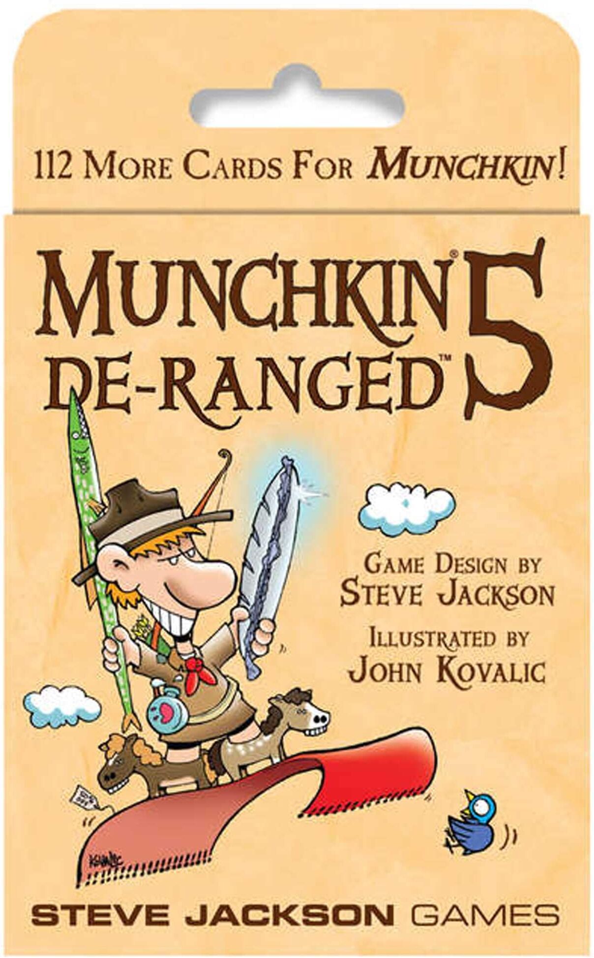 Munchkin 5: De-Ranged Expansion for Card Game by Steve Jackson Games