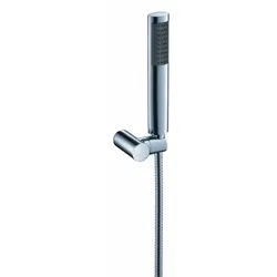 Neuesbad.de 7000 Brauseset Stabhandbrause, Halter, Schlauch NB25521650, Messing, verchromt NB25521650