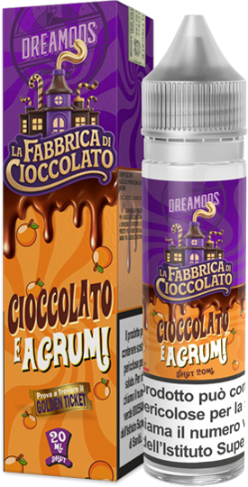 Dreamods Cioccolato E Agrumi La Fabbrica Di Cioccolato Liquido Shot 20ml