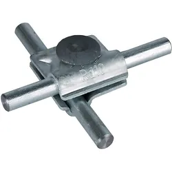 DEHN MV-Klemme St/tZn f. Rd 10mm MVK 10 FRM10X35STTZN