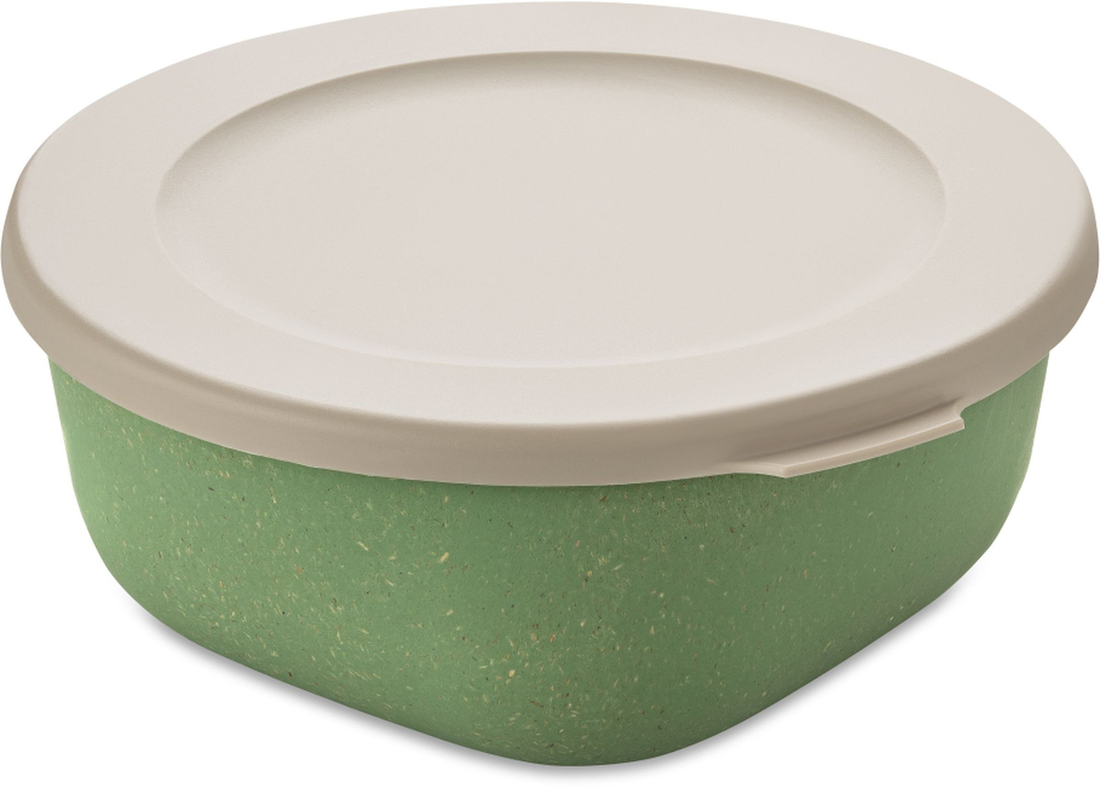 Koziol Frischhaltedose Connect groen en beige, Hoogte: 6,5 cm