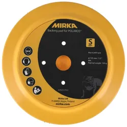 Mirka Stützteller für Rotationspoliermaschine POLAROS RP 600 Ø 135 mm, Weich