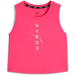 PUMA x HYROX Cloudspun Tanktop Damen 16 - sunset glow XL