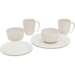 Outwell Delish Geschirr-Set für 2 Personen sandstone